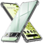 Techsuit - Shockproof Clear Silicone - Google Pixel 6a - Clear