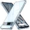 Techsuit - Shockproof Clear Silicone - Google Pixel 7a - Clear