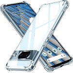 Techsuit - Shockproof Clear Silicone - Google Pixel 8a - Clear