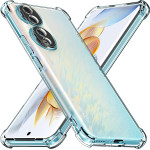 Techsuit - Shockproof Clear Silicone - Honor 90 Pro - Clear
