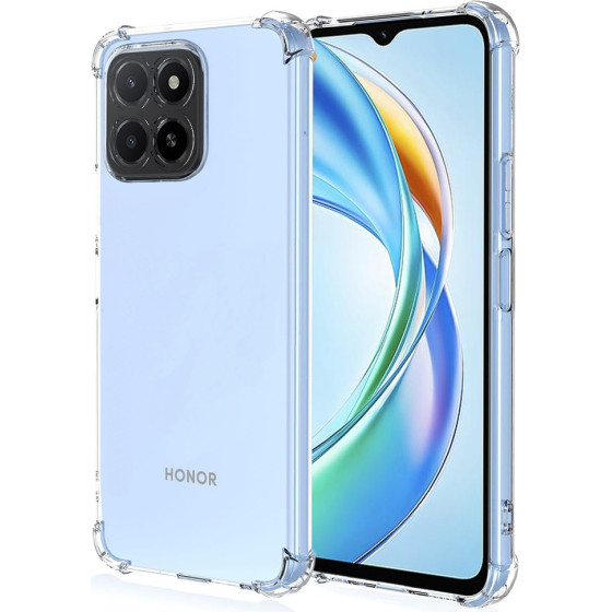 Techsuit - Shockproof Clear Silicone - Honor X5b - Clear