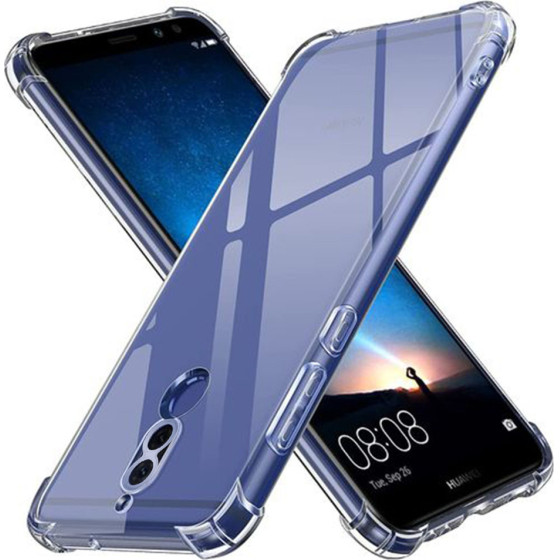 Techsuit - Shockproof Clear Silicone - Huawei Mate 10 Lite - Clear