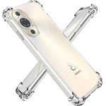 Techsuit - Shockproof Clear Silicone - Huawei nova 11 / nova 12s - Clear
