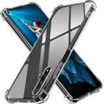 Techsuit - Shockproof Clear Silicone - Huawei Nova 5T / Honor 20 - Clear