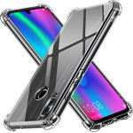 Techsuit - Shockproof Clear Silicone - Huawei P Smart 2019 - Clear