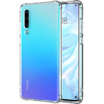 Techsuit - Shockproof Clear Silicone - Huawei P30 - Clear