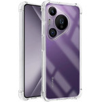Techsuit - Shockproof Clear Silicone - Huawei Pura 70 - Clear