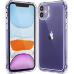 Techsuit - Shockproof Clear Silicone - iPhone 11 - Clear