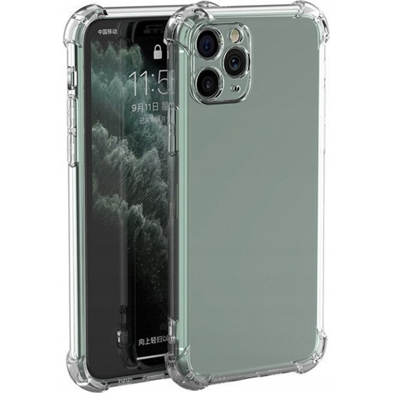 Techsuit - Shockproof Clear Silicone - iPhone 11 Pro Max - Clear