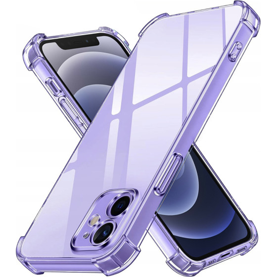Techsuit - Shockproof Clear Silicone - iPhone 12 mini - Clear