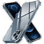 Techsuit - Shockproof Clear Silicone - iPhone 12 Pro - Clear