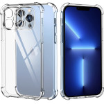Techsuit - Shockproof Clear Silicone - iPhone 13 Pro - Clear