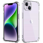Techsuit - Shockproof Clear Silicone - iPhone 14 Plus - Clear