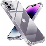 Techsuit - Shockproof Clear Silicone - iPhone 14 Pro Max - Clear