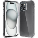 Techsuit - Shockproof Clear Silicone - iPhone 15 Plus - Clear