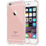 Techsuit - Shockproof Clear Silicone - iPhone 5/ iPhone 5s/ iPhone SE - Clear