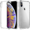 Techsuit - Shockproof Clear Silicone - iPhone X / iPhone XS - Clear