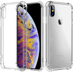 Techsuit - Shockproof Clear Silicone - iPhone X / iPhone XS - Clear