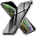 Techsuit - Shockproof Clear Silicone - iPhone XS Max - Clear