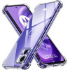 Techsuit - Shockproof Clear Silicone - Motorola Edge 30 Neo - Clear