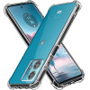 Techsuit - Shockproof Clear Silicone - Motorola Edge 40 Neo - Clear