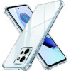Techsuit - Shockproof Clear Silicone - Motorola Edge 50 - Clear