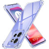 Techsuit - Shockproof Clear Silicone - Motorola Edge 50 Neo / Motorola ThinkPhone 25 - Clear