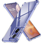Techsuit - Shockproof Clear Silicone - Motorola Moto G05 / E15 - Clear