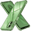 Techsuit - Shockproof Clear Silicone - Motorola Moto G35 - Clear