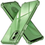 Techsuit - Shockproof Clear Silicone - Motorola Moto G35 - Clear