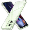 Techsuit - Shockproof Clear Silicone - Motorola Moto G54 Power Edition / G64 - Clear