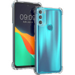 Techsuit - Shockproof Clear Silicone - Motorola Moto G71 5G - Clear