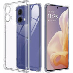 Techsuit - Shockproof Clear Silicone - Motorola Moto G85 - Clear