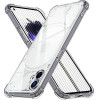 Techsuit - Shockproof Clear Silicone - Nothing Phone (1) - Clear