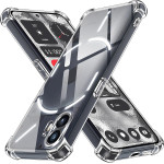 Techsuit - Shockproof Clear Silicone - Nothing Phone (2) - Clear