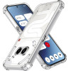 Techsuit - Shockproof Clear Silicone - Nothing Phone (2a) / (2a) Plus - Clear