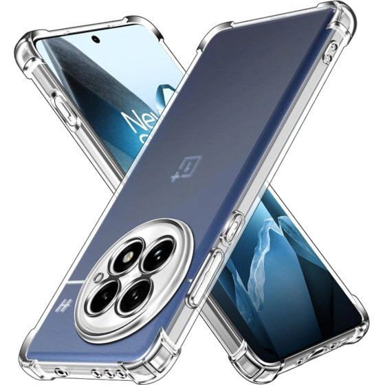 Techsuit - Shockproof Clear Silicone - OnePlus 13 - Clear
