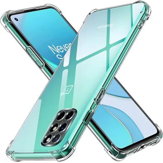 Techsuit - Shockproof Clear Silicone - OnePlus 8T - Clear
