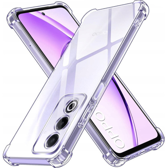 Techsuit - Shockproof Clear Silicone - Oppo A80 5G - Clear
