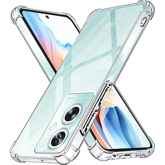 Techsuit - Shockproof Clear Silicone - Oppo A79 5G / OnePlus Nord N30 SE - Clear