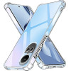 Techsuit - Shockproof Clear Silicone - Oppo Reno10 / Reno10 Pro - Clear