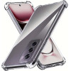 Techsuit - Shockproof Clear Silicone - Oppo Reno12 Pro - Clear