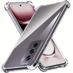 Techsuit - Shockproof Clear Silicone - Oppo Reno12 Pro - Clear