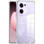 Techsuit - Shockproof Clear Silicone - Oppo Reno13 F 4G / Reno13 F 5G / Reno13 FS 5G - Clear