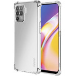 Techsuit - Shockproof Clear Silicone - Oppo Reno5 Lite / Oppo A94 4G - Clear