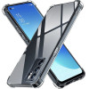 Techsuit - Shockproof Clear Silicone - Oppo Reno6 5G - Clear