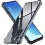 Techsuit - Shockproof Clear Silicone - Oppo Reno6 5G - Clear