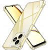 Techsuit - Shockproof Clear Silicone - Realme C51 / Note 50 - Clear