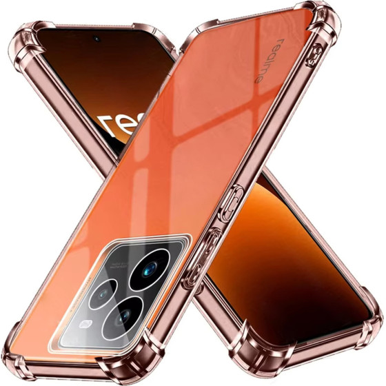Techsuit - Shockproof Clear Silicone - Realme GT 7 Pro - Clear