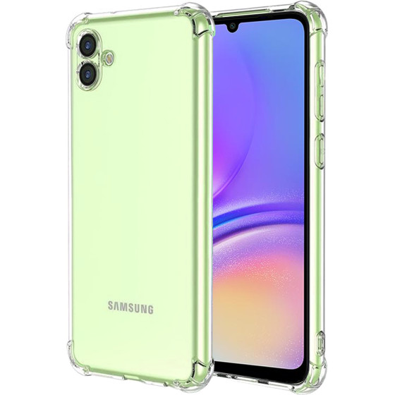 Techsuit - Shockproof Clear Silicone - Samsung Galaxy A05 - Clear